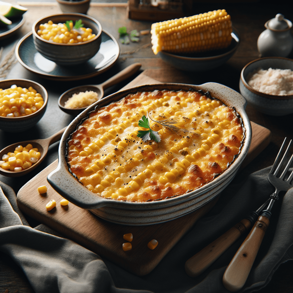Dreikäse-Mais-Auflauf