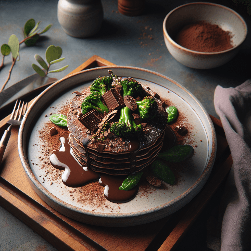 Kakao-Brokkoli-Pfannkuchen